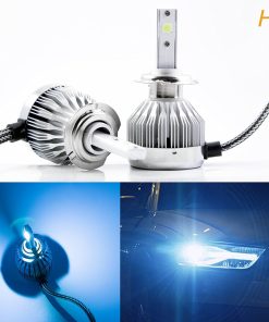 Xotic Tech H7 Dual-Color 3000K/6000K xenon white/yellow LED Headlight  High/Low Beam DRL Lamps For Audi BMW VW 